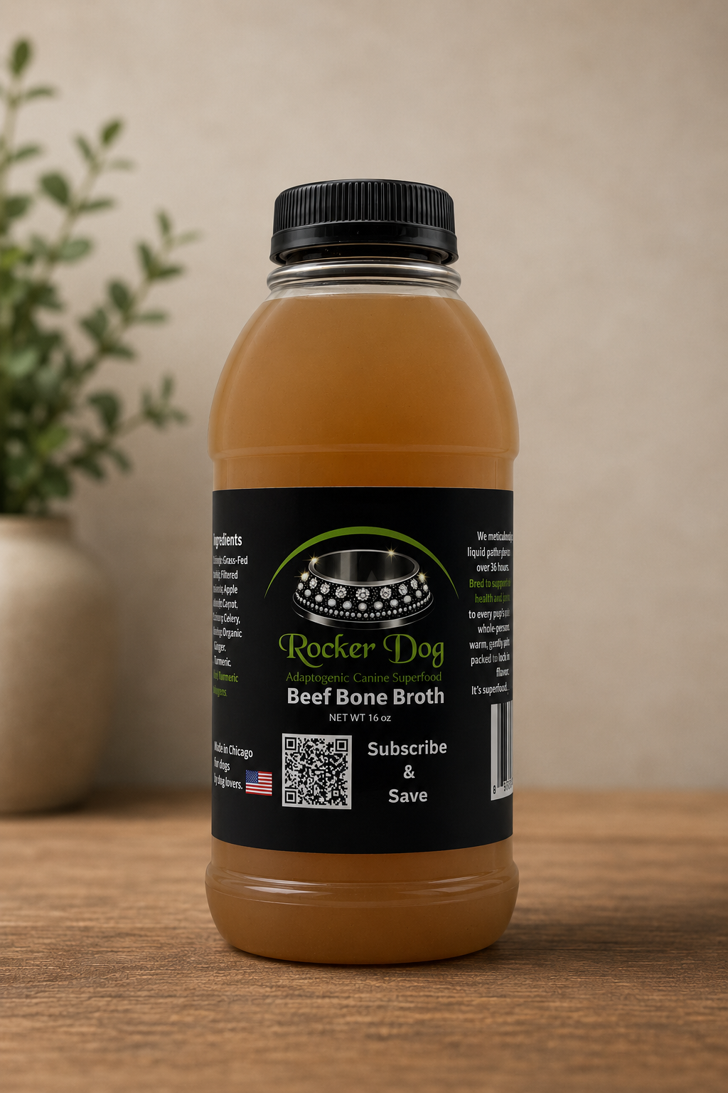 Pasture Raised Grass Fed Beef Bone Broth